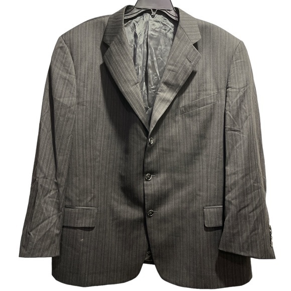 Joseph Abboud Charcoal Gray Men’s Suit Blazer Jacket EUC #3573 - Picture 1 of 9